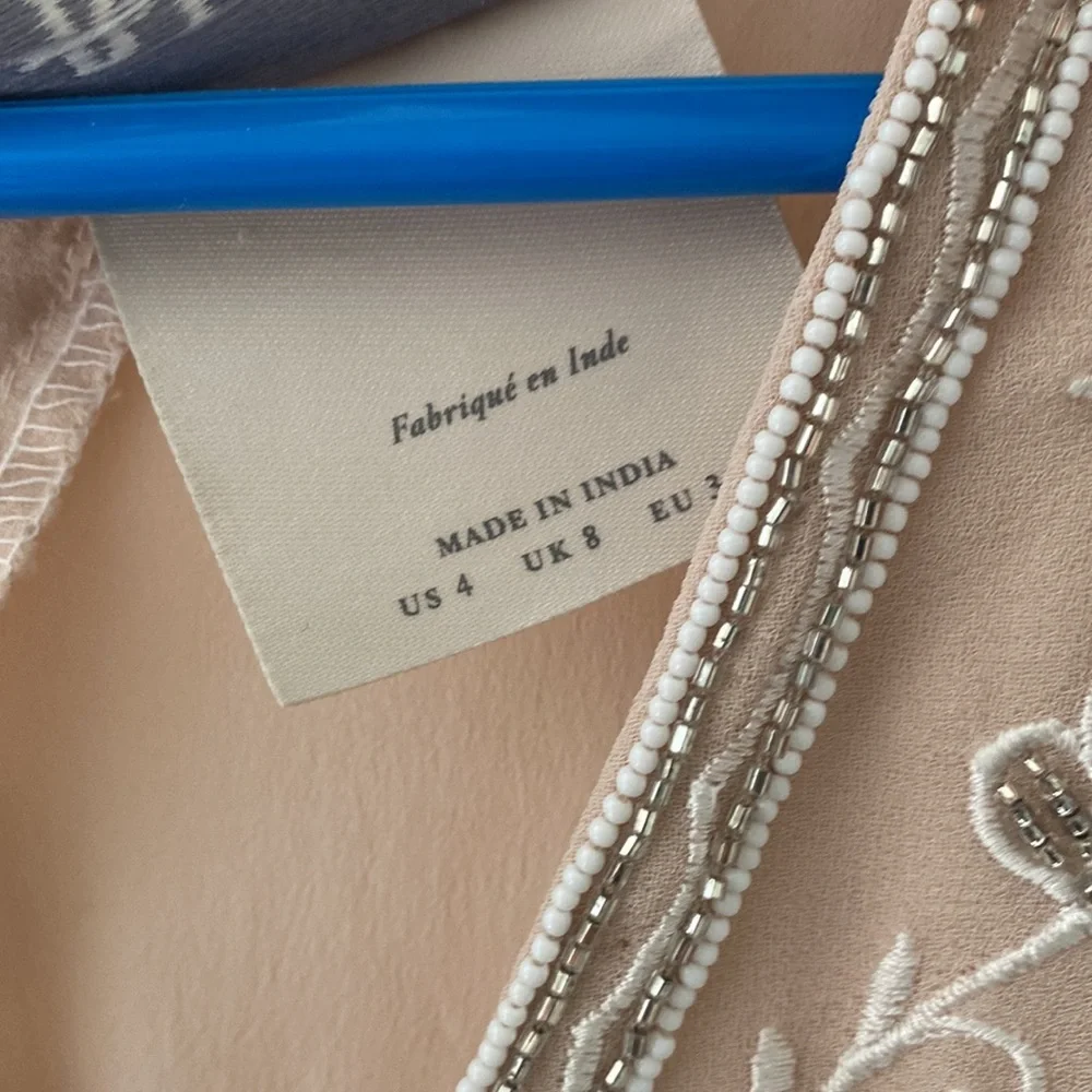 BHDLN Anthropologie Fresna Flutter Sleeve Dress - Picture 10 of 12